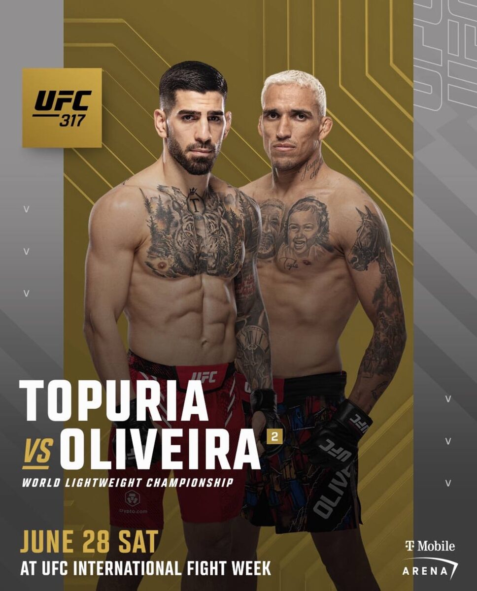 Илия Топурия - Чарльз Оливейра (UFC 2025. UFC 317. 29.06.2025) (, США) смотреть фильм онлайн
